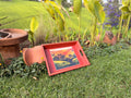 Rust Lap Tray English Breakfast