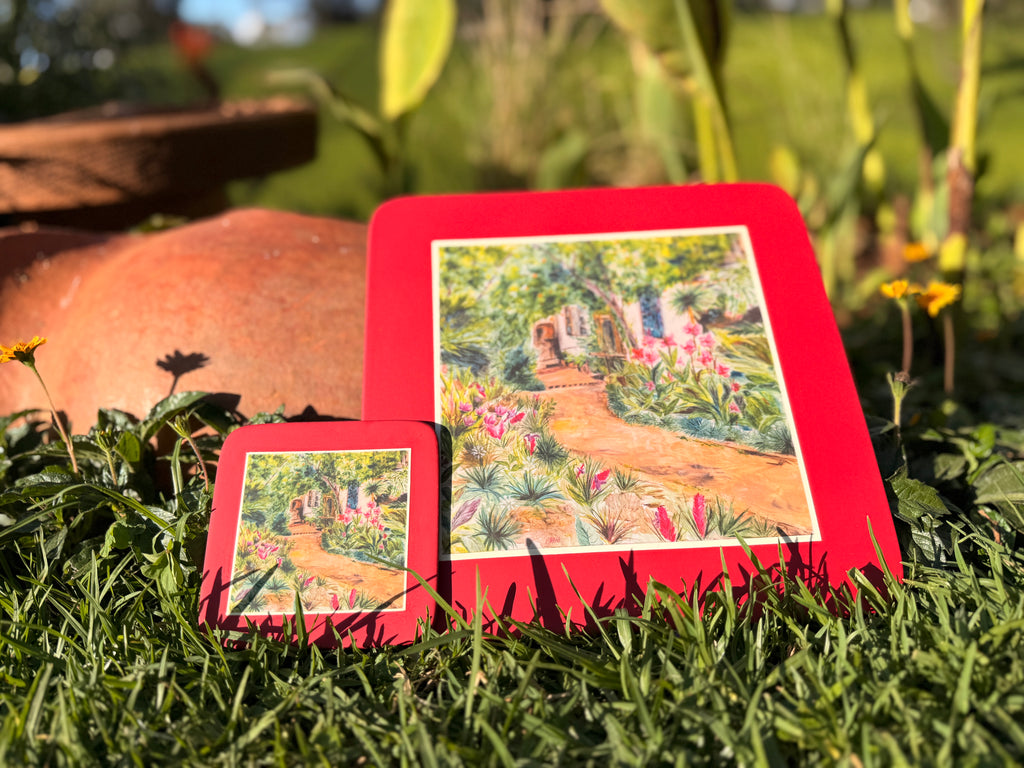 Table Mat and Coaster Colour Set