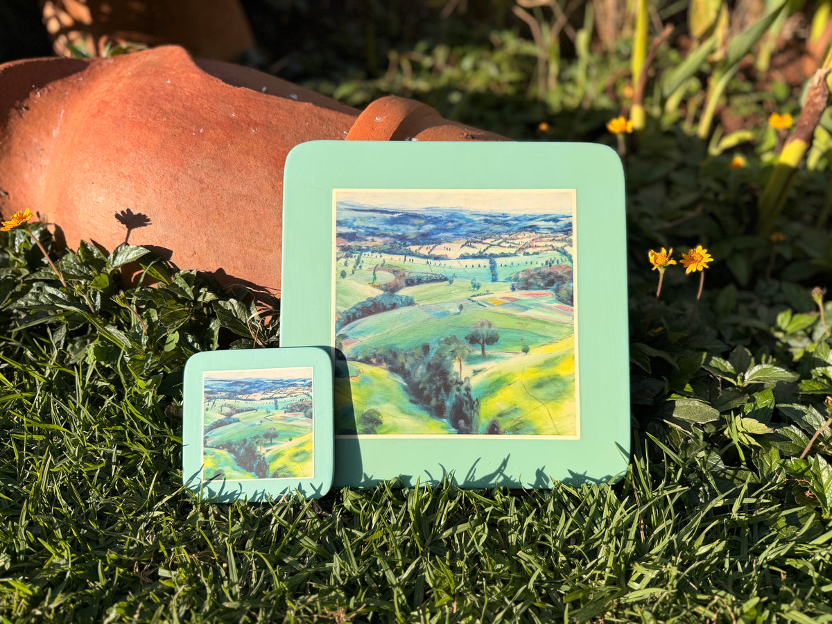Table Mat and Coaster Colour Set
