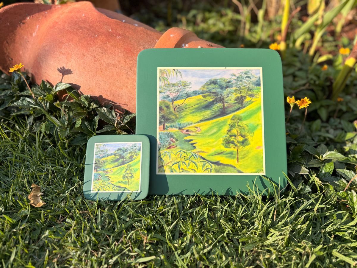Table Mat and Coaster Safari Set