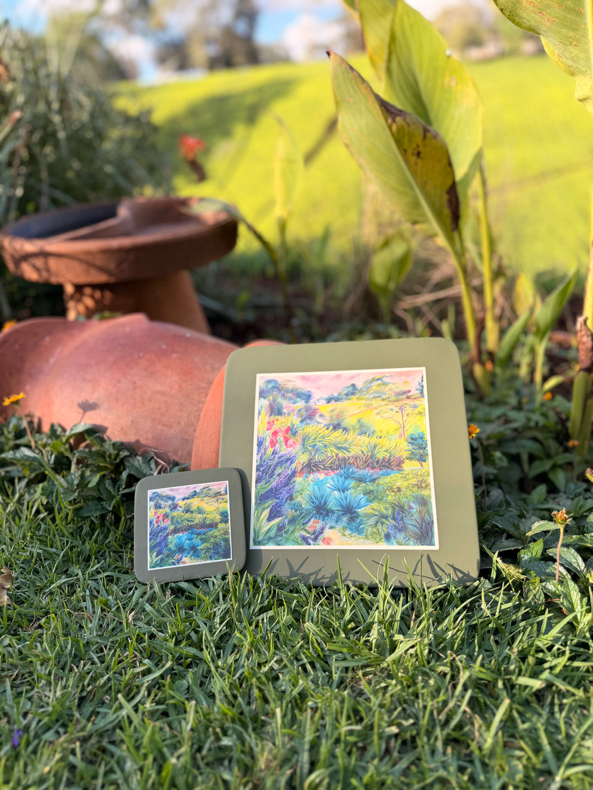 Table Mat and Coaster Safari Set