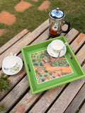 Square Tray Light Green