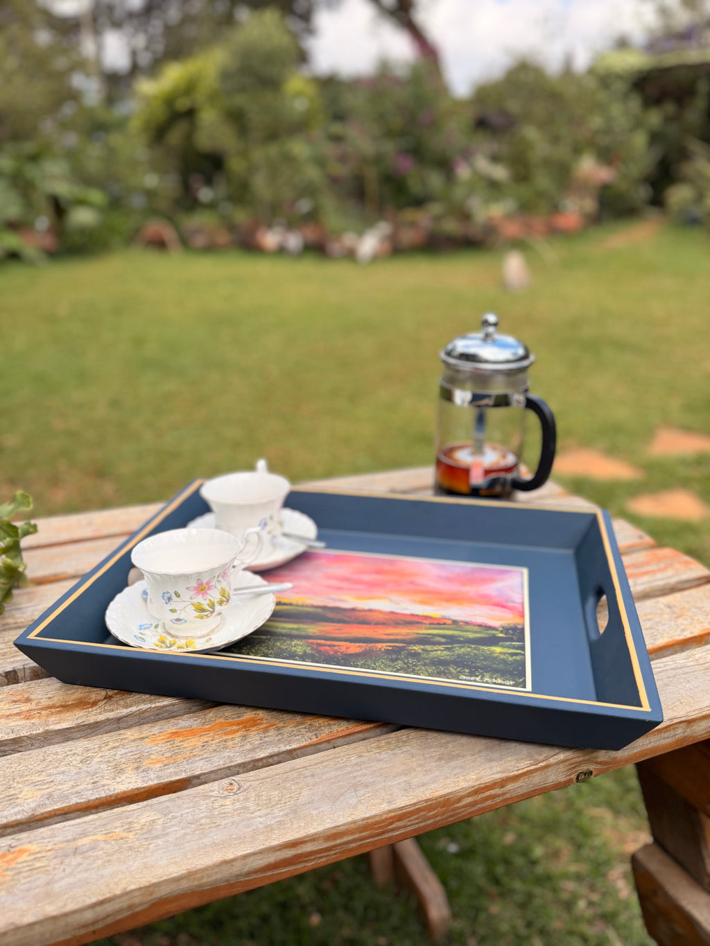 Navy Medium Tray Home Brew