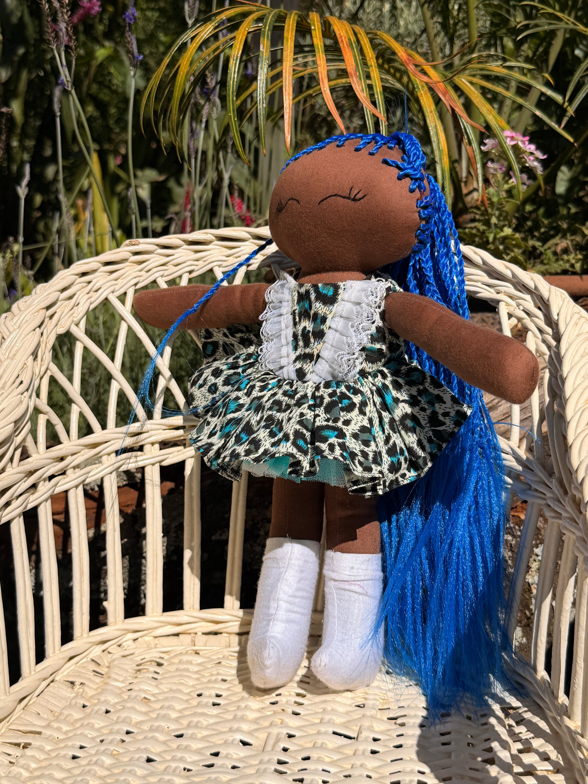 GenZ Gal in Blue