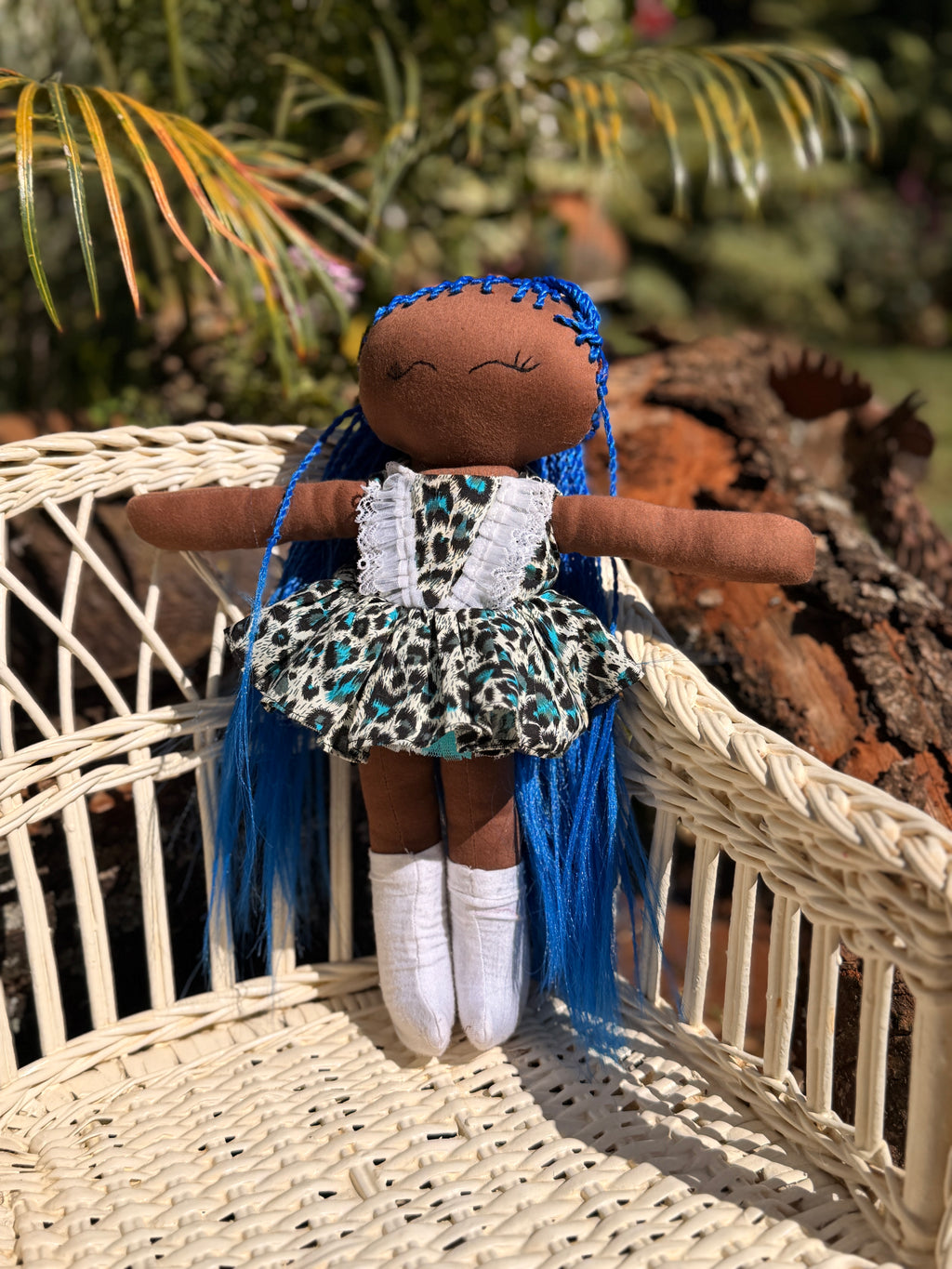 GenZ Gal in Blue