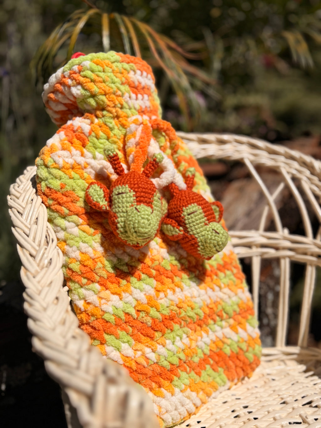 Coco Friend Hot Water Bottles - Orange, Green & Giraffe