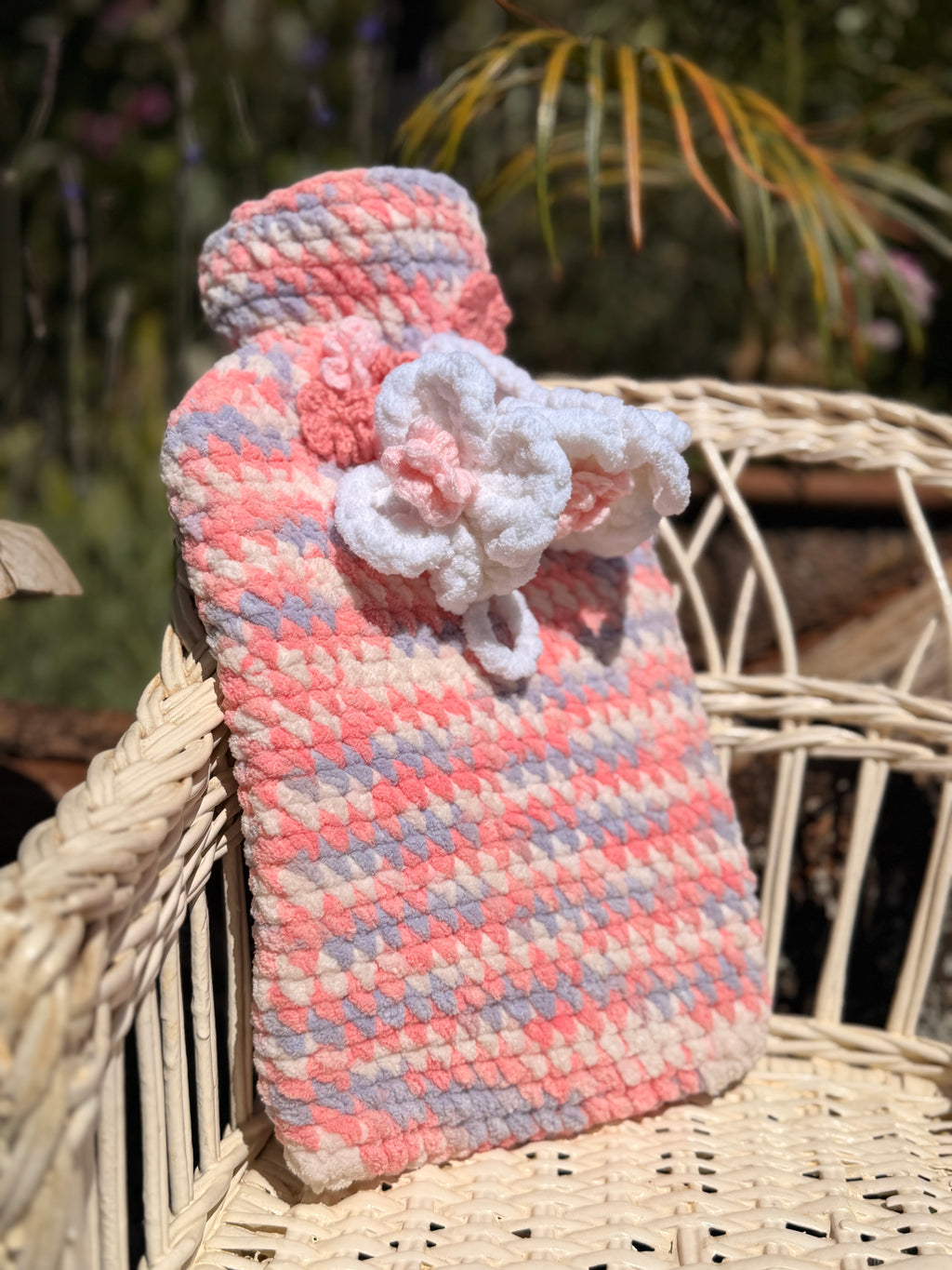 Coco Friend Hot Water Bottles- Pink, White & Flowers