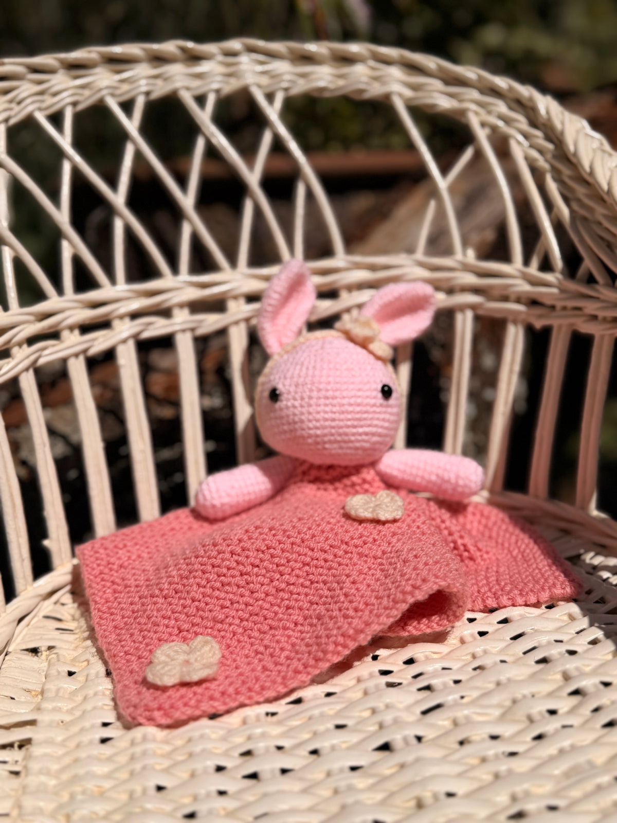 Coco Friend- Penelope's Blankie Pink Bunny