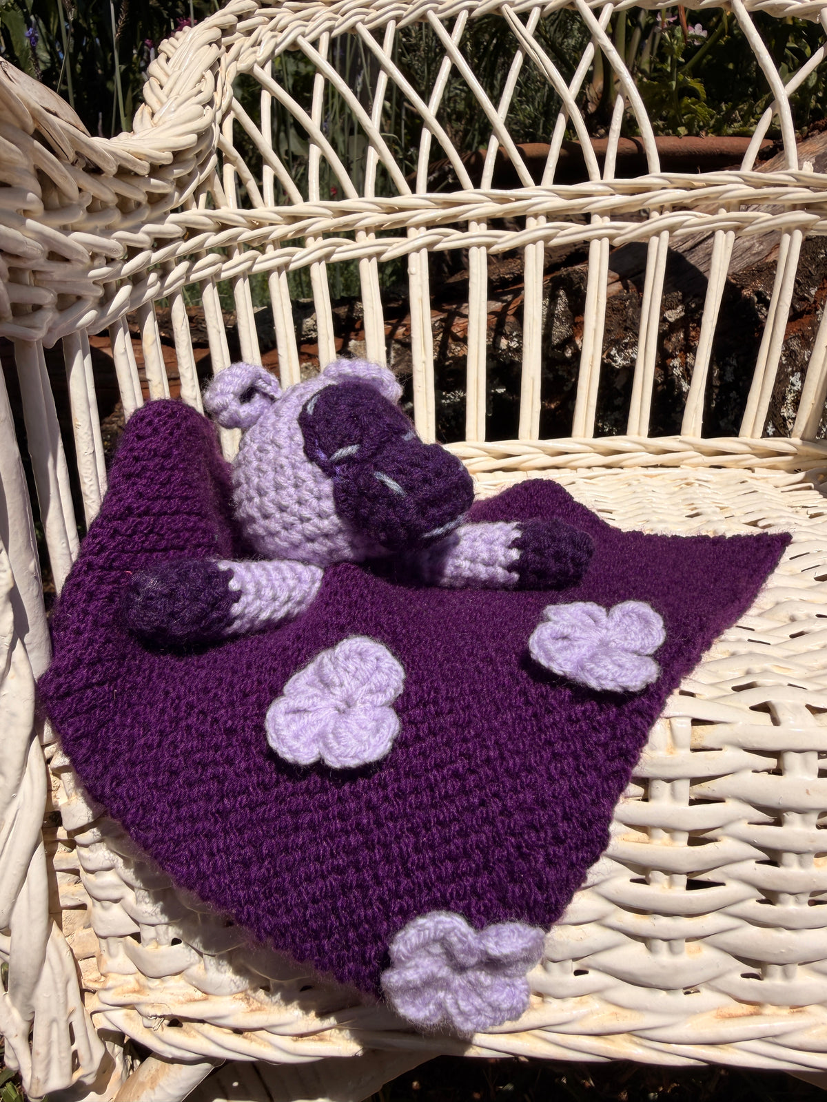 Coco Friend - Penelope's Blankie Purple Monkey