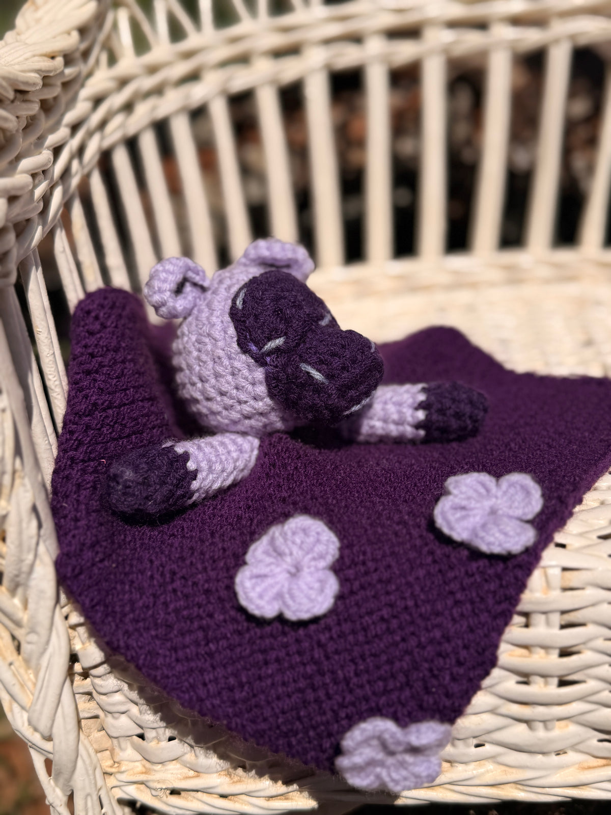 Coco Friend - Penelope's Blankie Purple Monkey