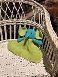Coco Friends - Penelope's Blankie Green, Teal Elephant